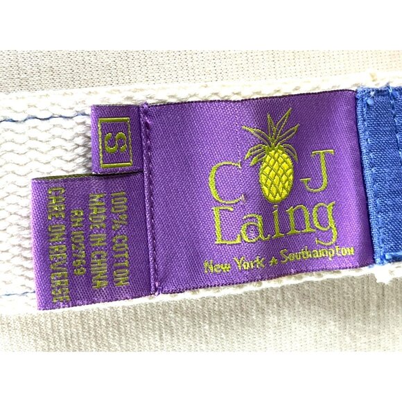 CJ Laing Embroidered Whale , Fisherman, Coastal Nautical D Ring Belt, Small - Picture 2 of 8